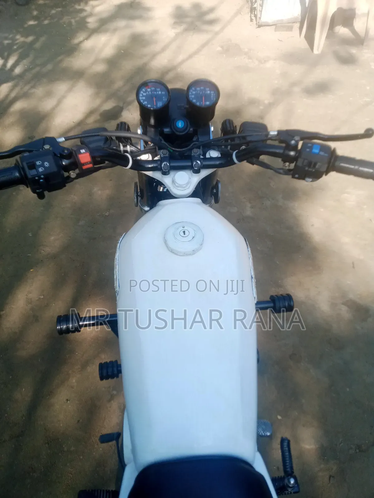 Motorcycle 2005 White