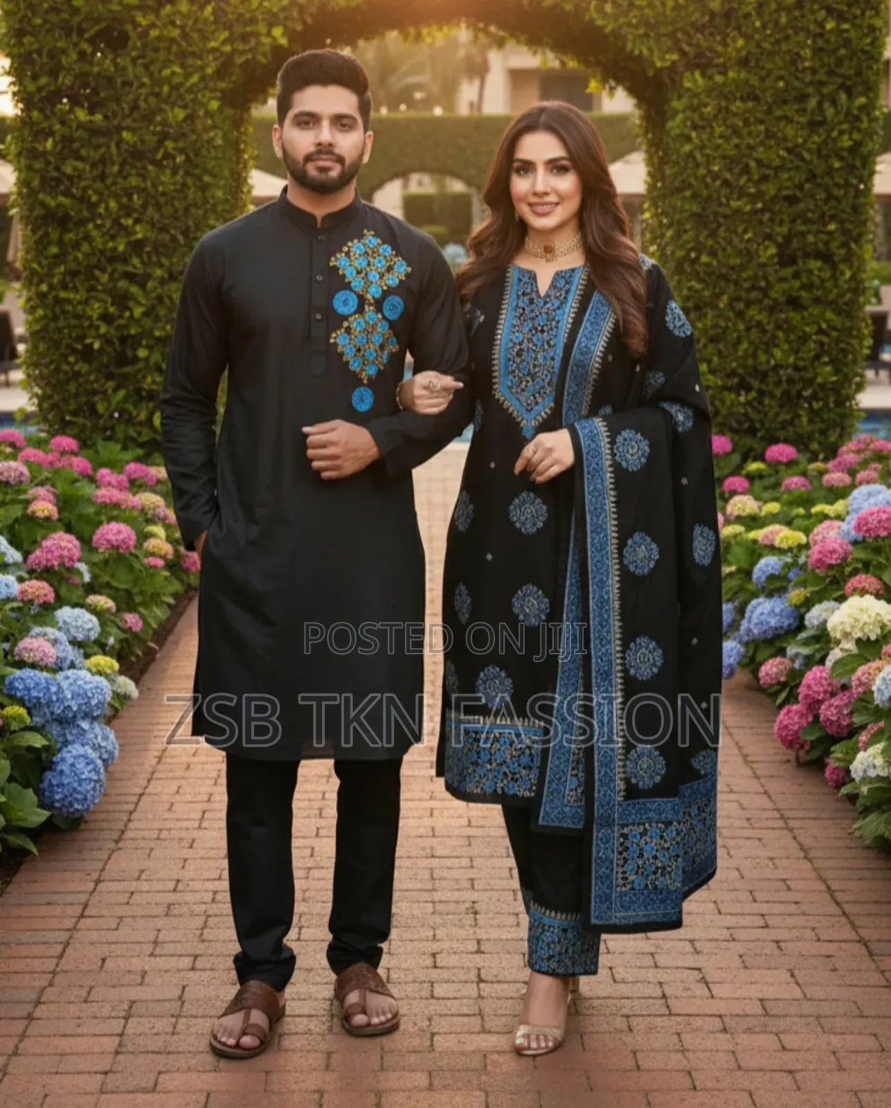 Panjabi Three Piece Couple Set নতুন আপডেট কালেকশন