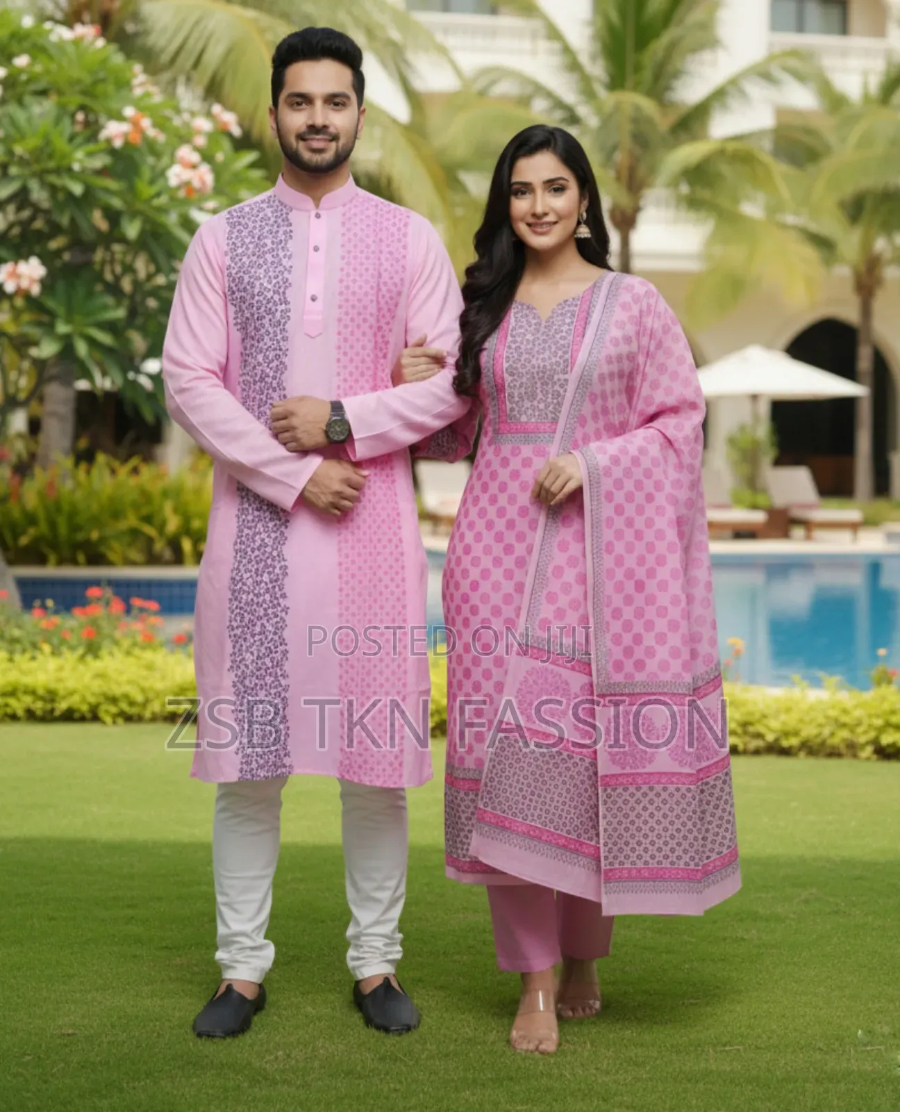 Panjabi Three Piece Couple Set নতুন আপডেট কালেকশন