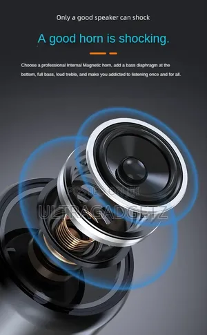 Portable Bluetooth Speaker With Zoomable Flashlight - 4 Dimming