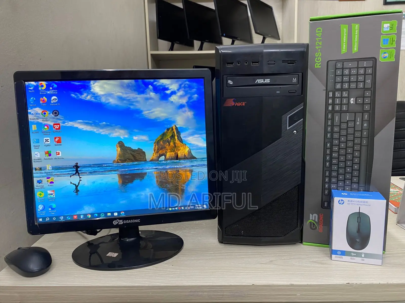 Desktop Computer 8GB Intel Core I5 SSD 128GB