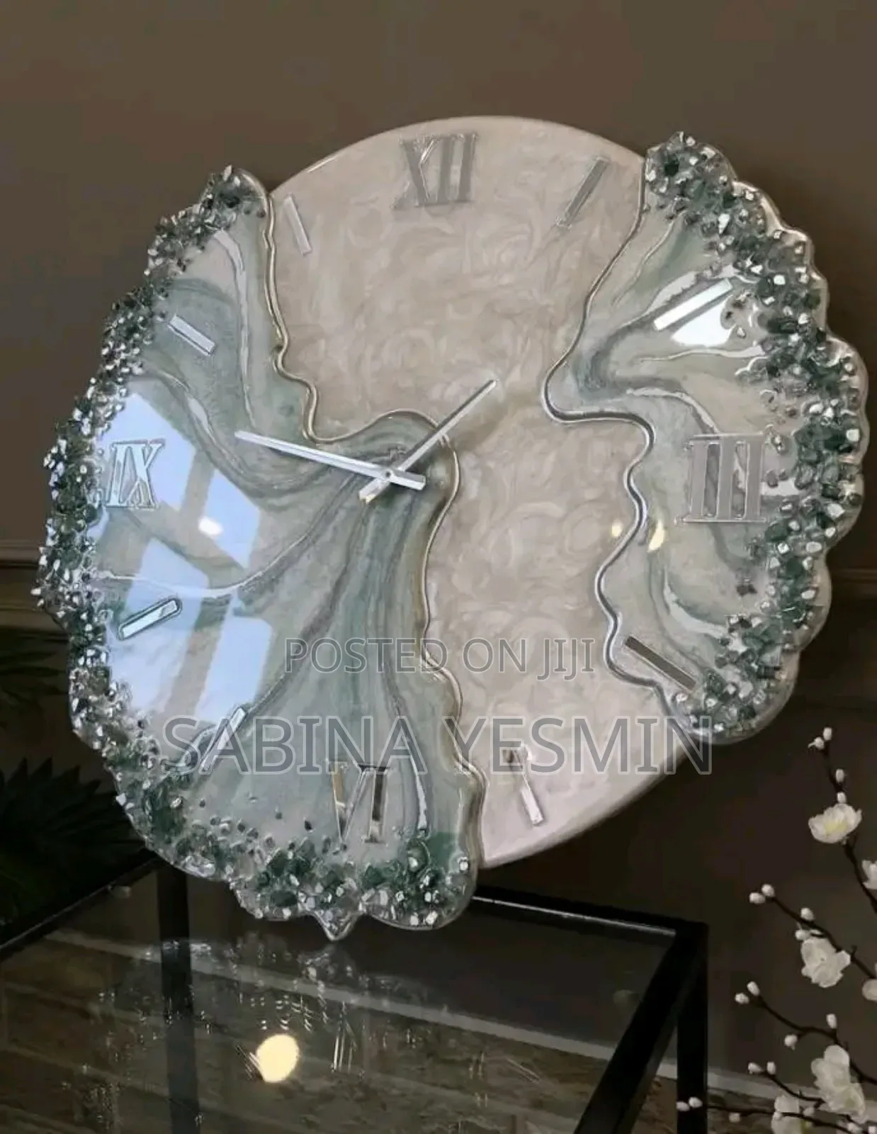 Resin Clock