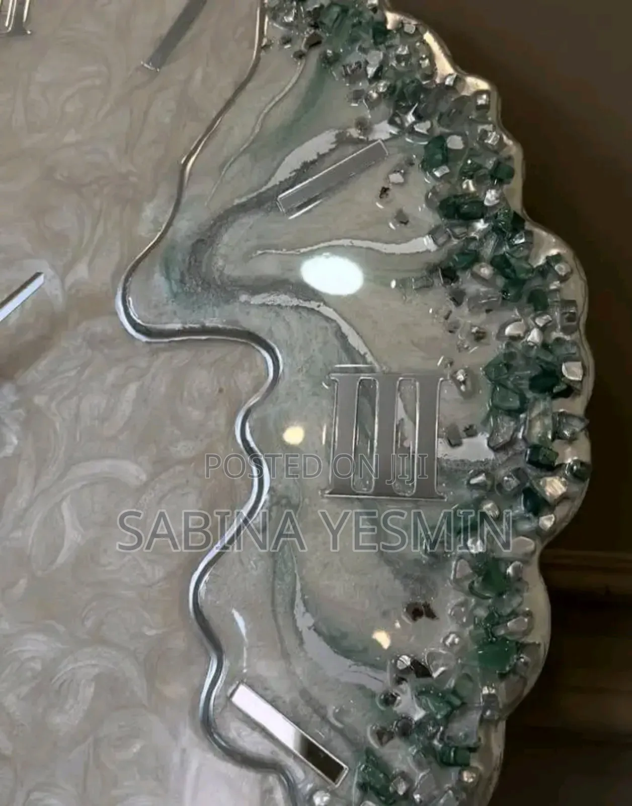 Resin Clock