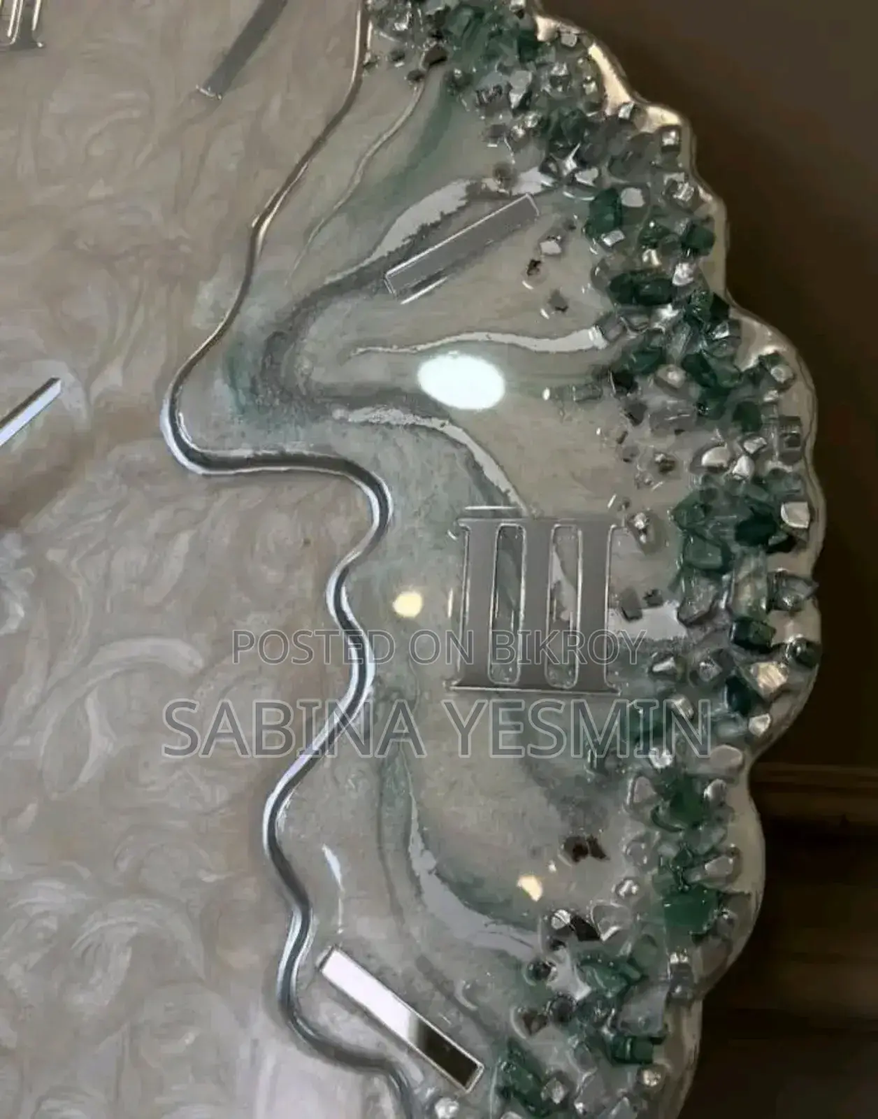 Resin Clock