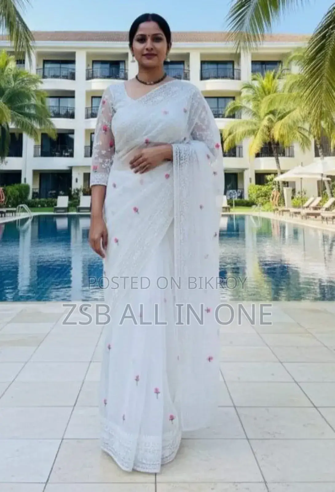 Georgette Organza Saree New Update For Sisters