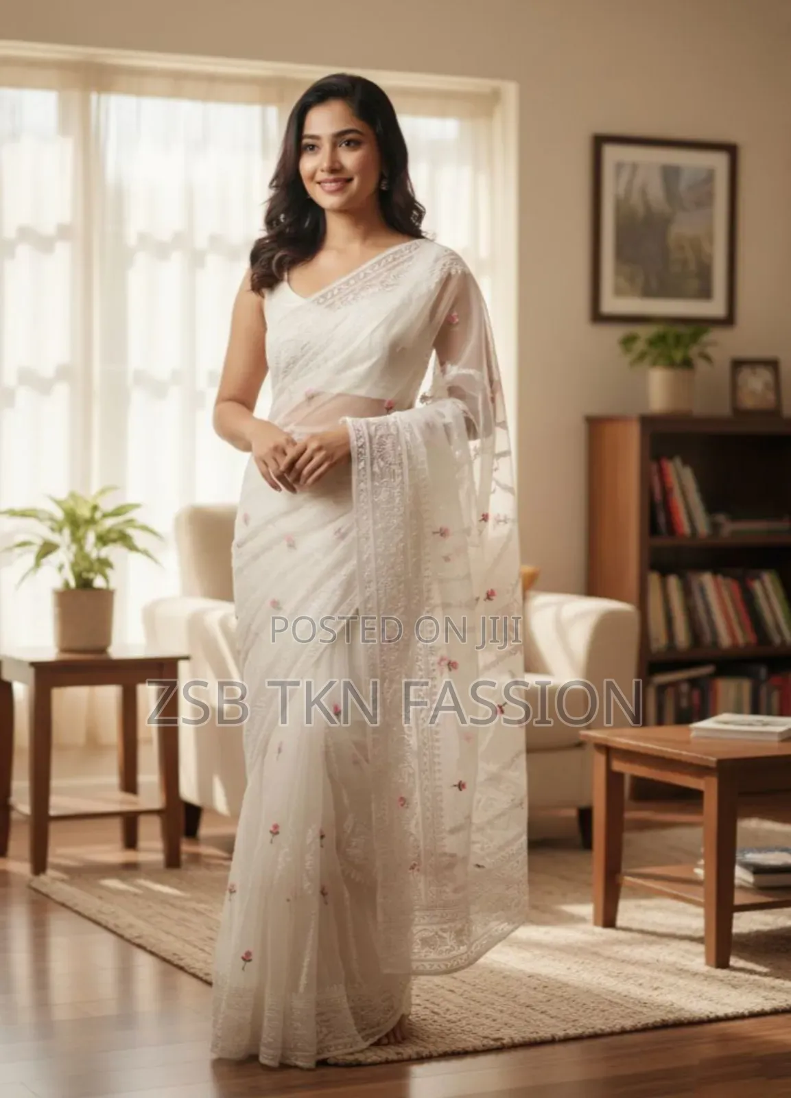 Georgette Organza Saree নতুন আপডেট আপুদের জন্য