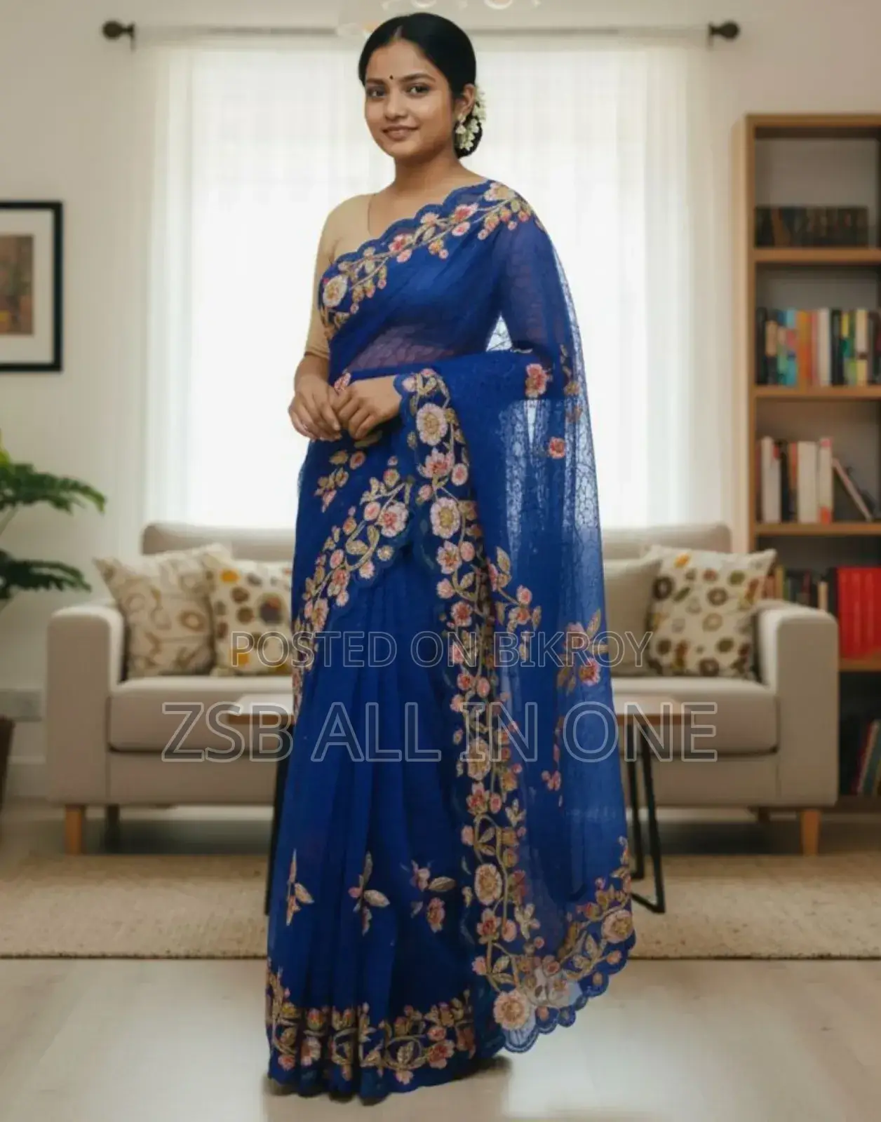 Georgette Organza Saree New Update For Sisters