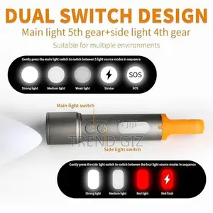 Gearup Multifunctional Led Flashlight – এক লাইটে সব সমাধান!
