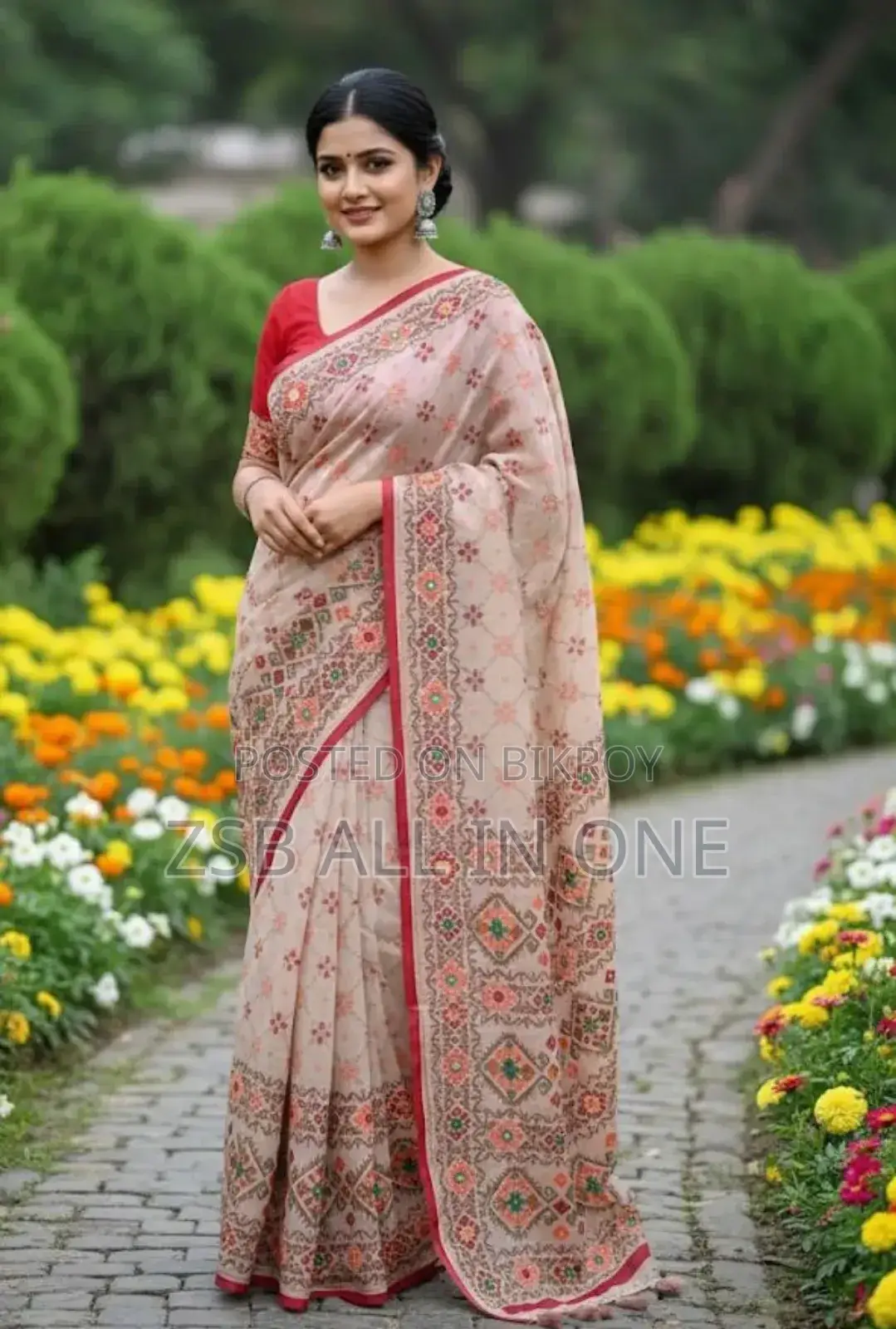 Premium Silk Boutique Skin Print Saree New Update Collection