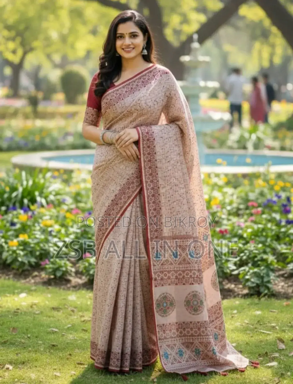 Premium Silk Boutique Skin Print Saree New Update Collection