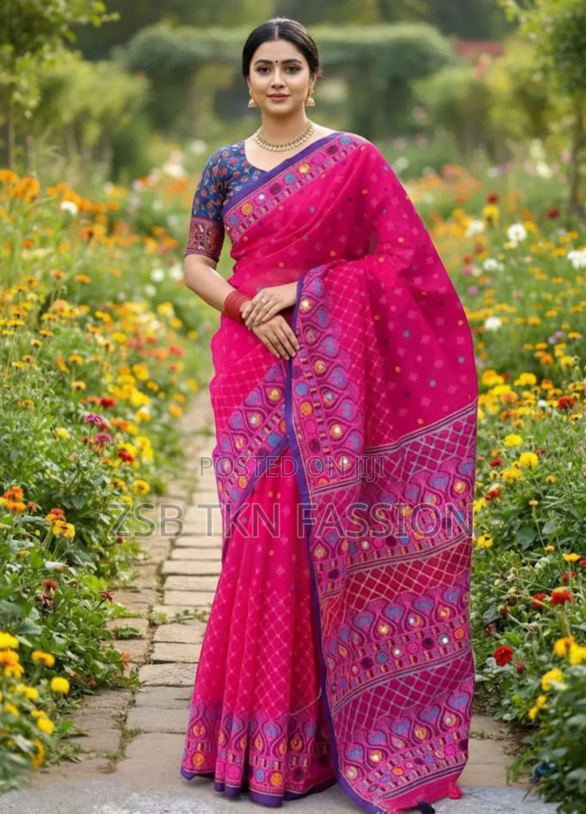 Premium Silk Boutique Skin Print Shari নতুন আপডেট কালেকশন