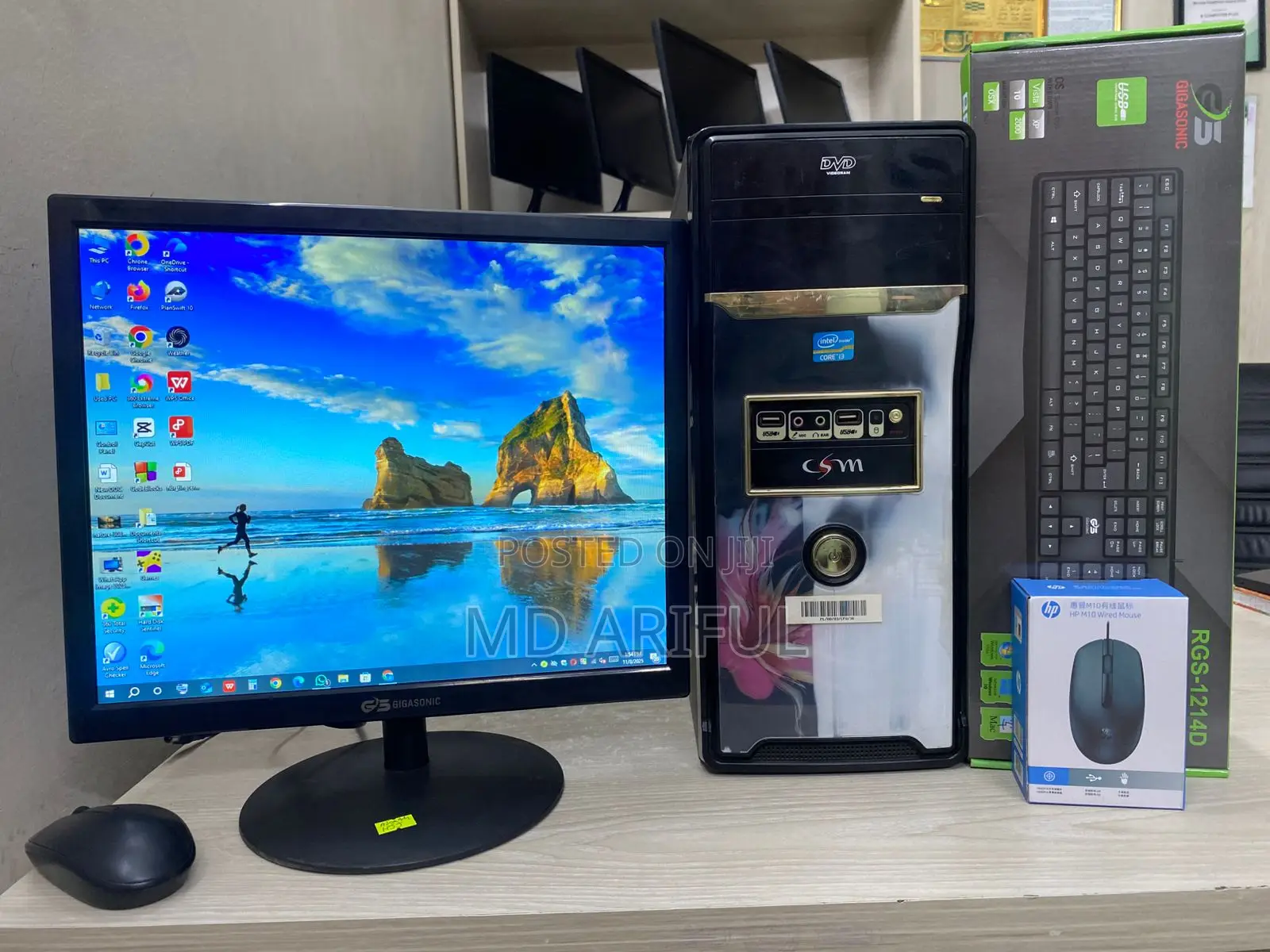 Desktop Computer 4GB Intel Core I3 HDD 500GB