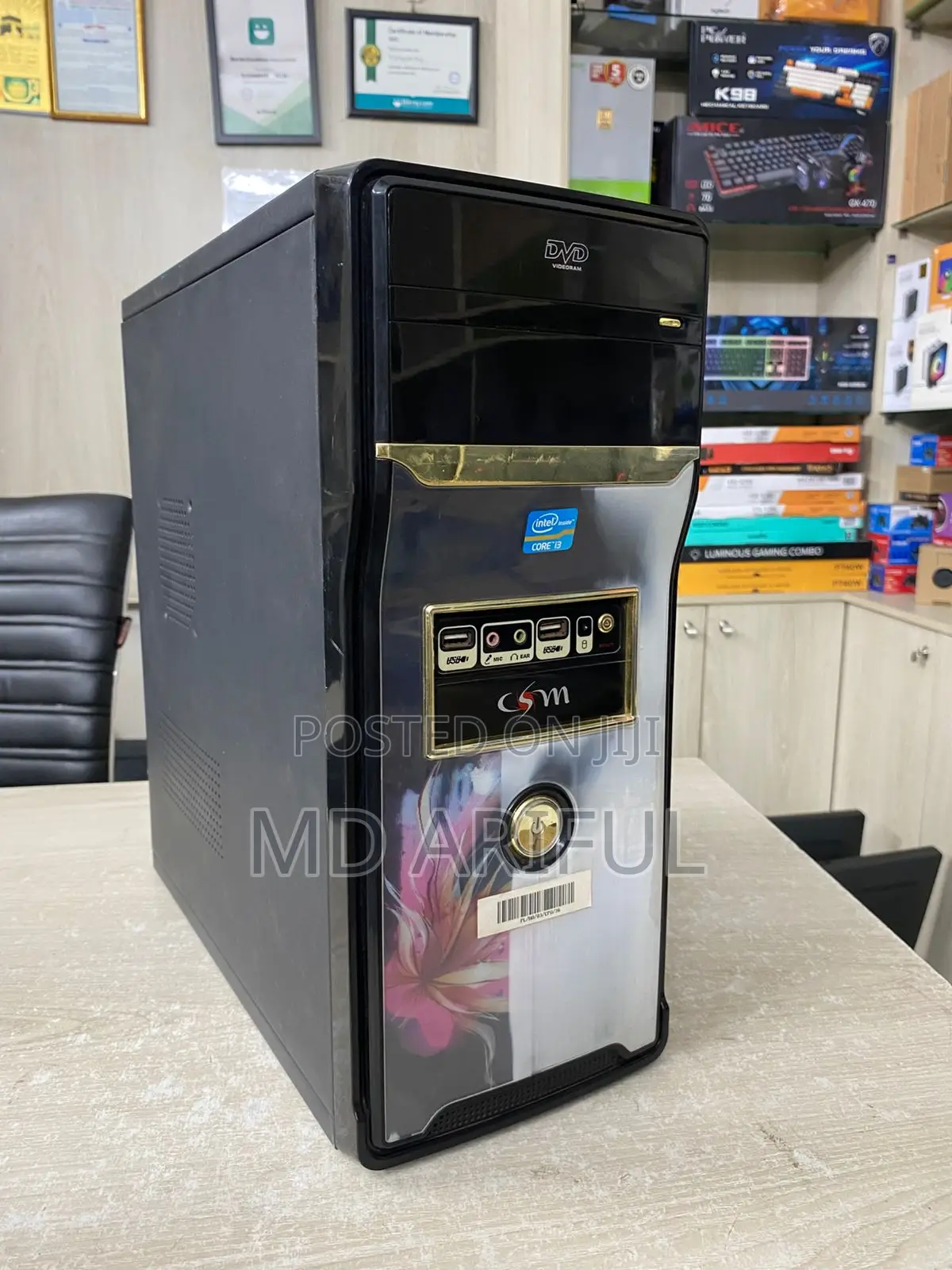 Desktop Computer 4GB Intel Core I3 HDD 500GB