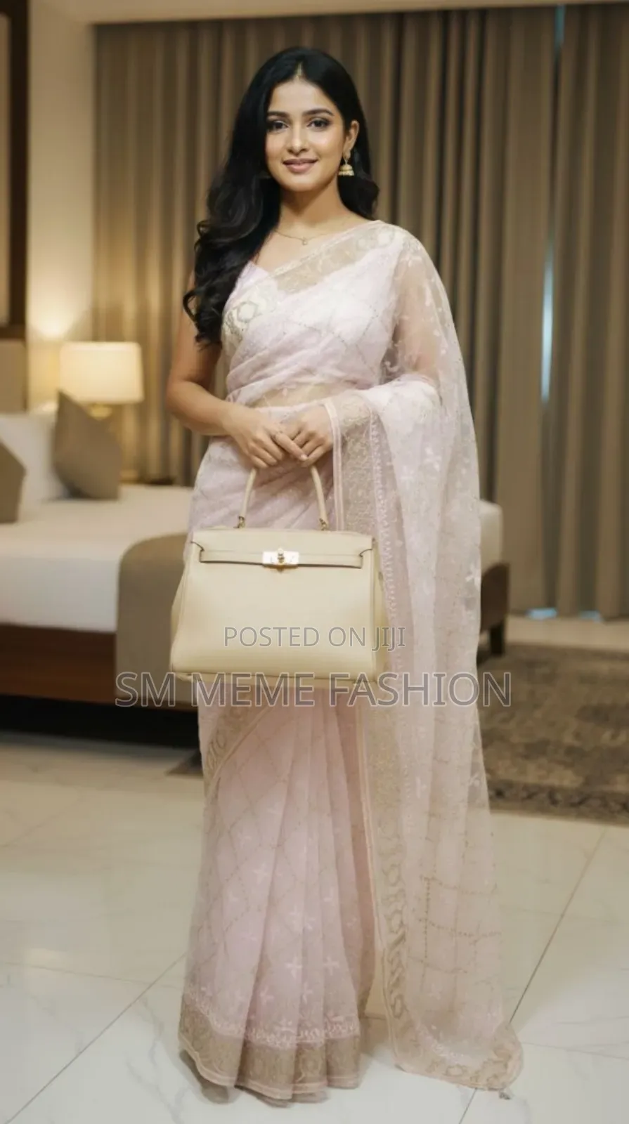 Georgette Organza Saree