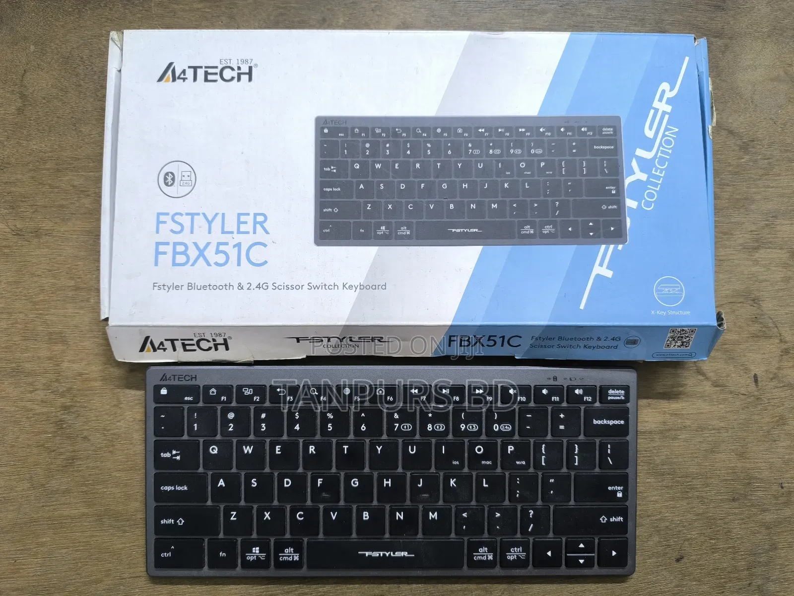 A4tech Fbx51c Dual Mode Keyboard