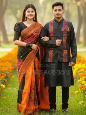 Sharee Panjabi Couple With Koti