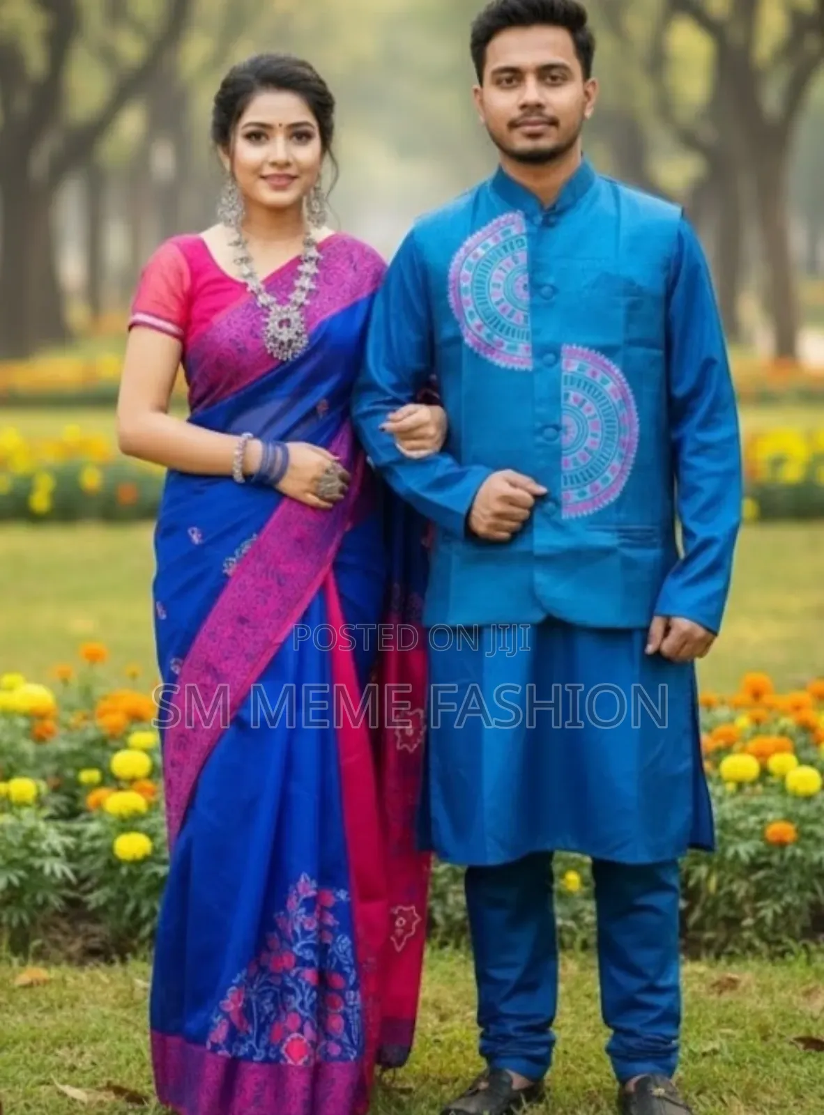 Sharee Panjabi Couple With Koti
