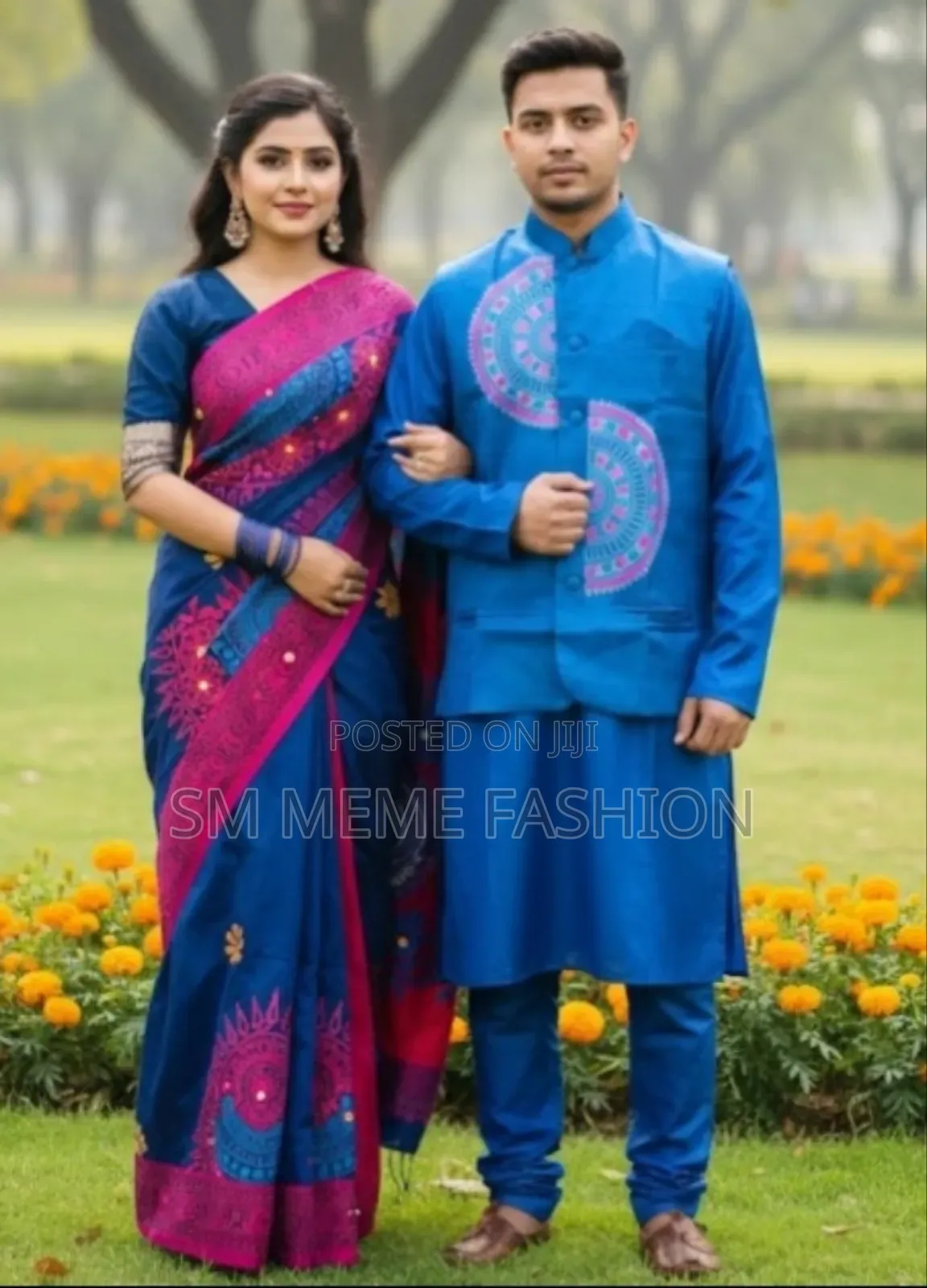 Sharee Panjabi Couple With Koti