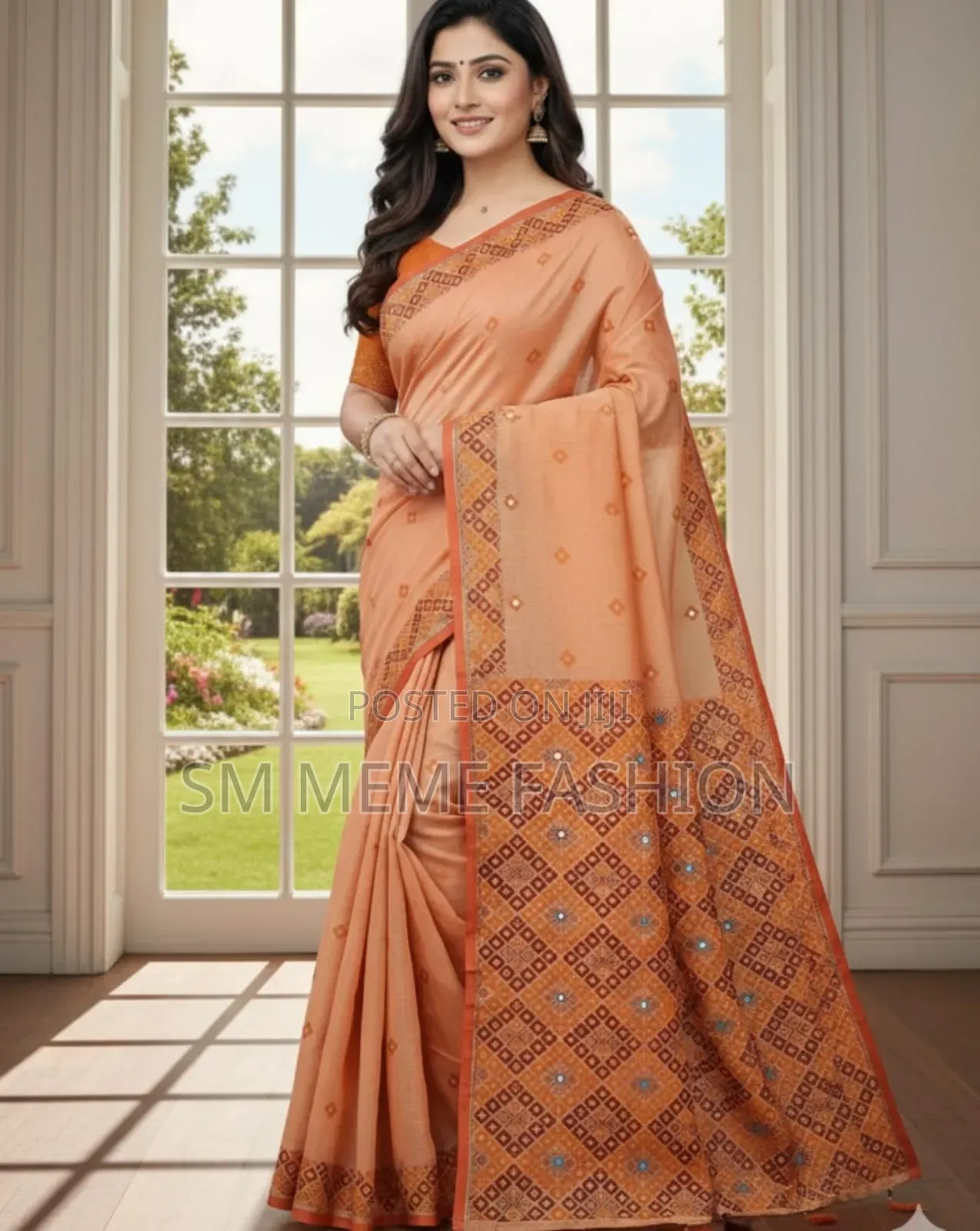 Premium Silk Boutique Skin Print Saree