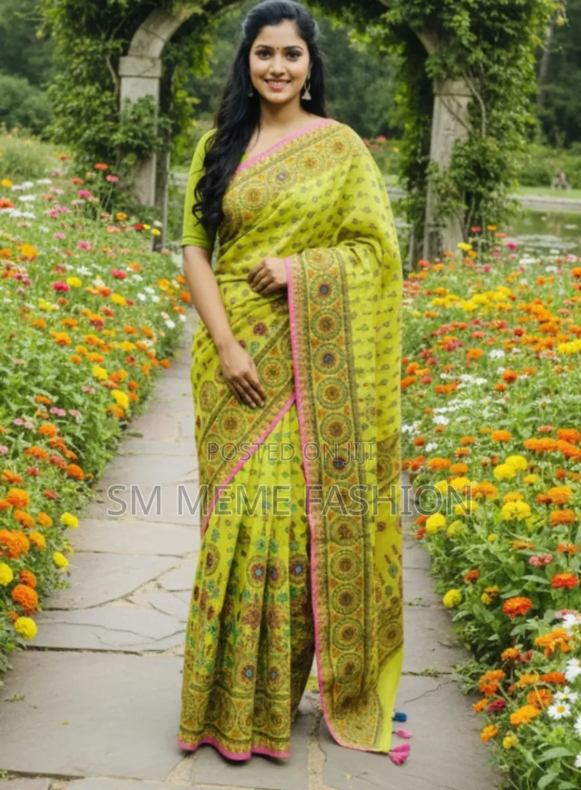 Premium Silk Boutique Skin Print Saree