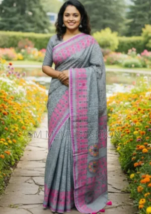 Premium Silk Boutique Skin Print Saree