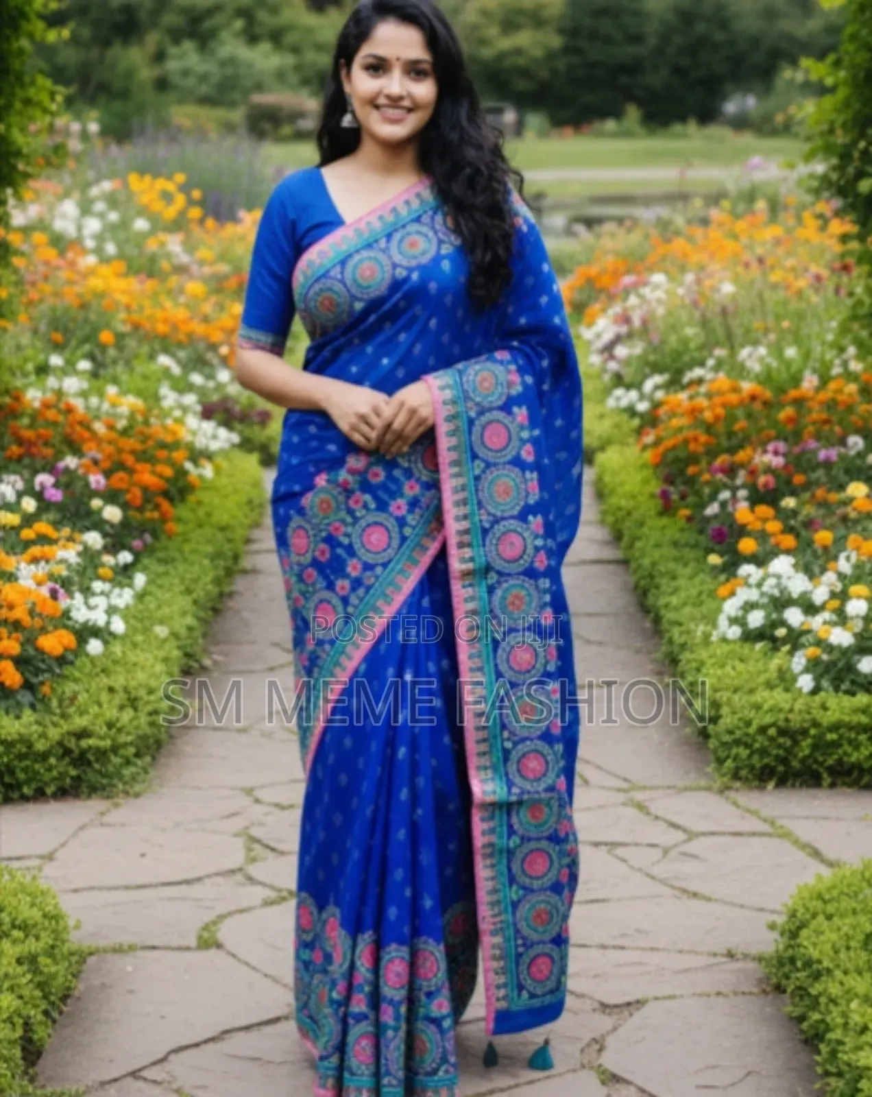 Premium Silk Boutique Skin Print Saree