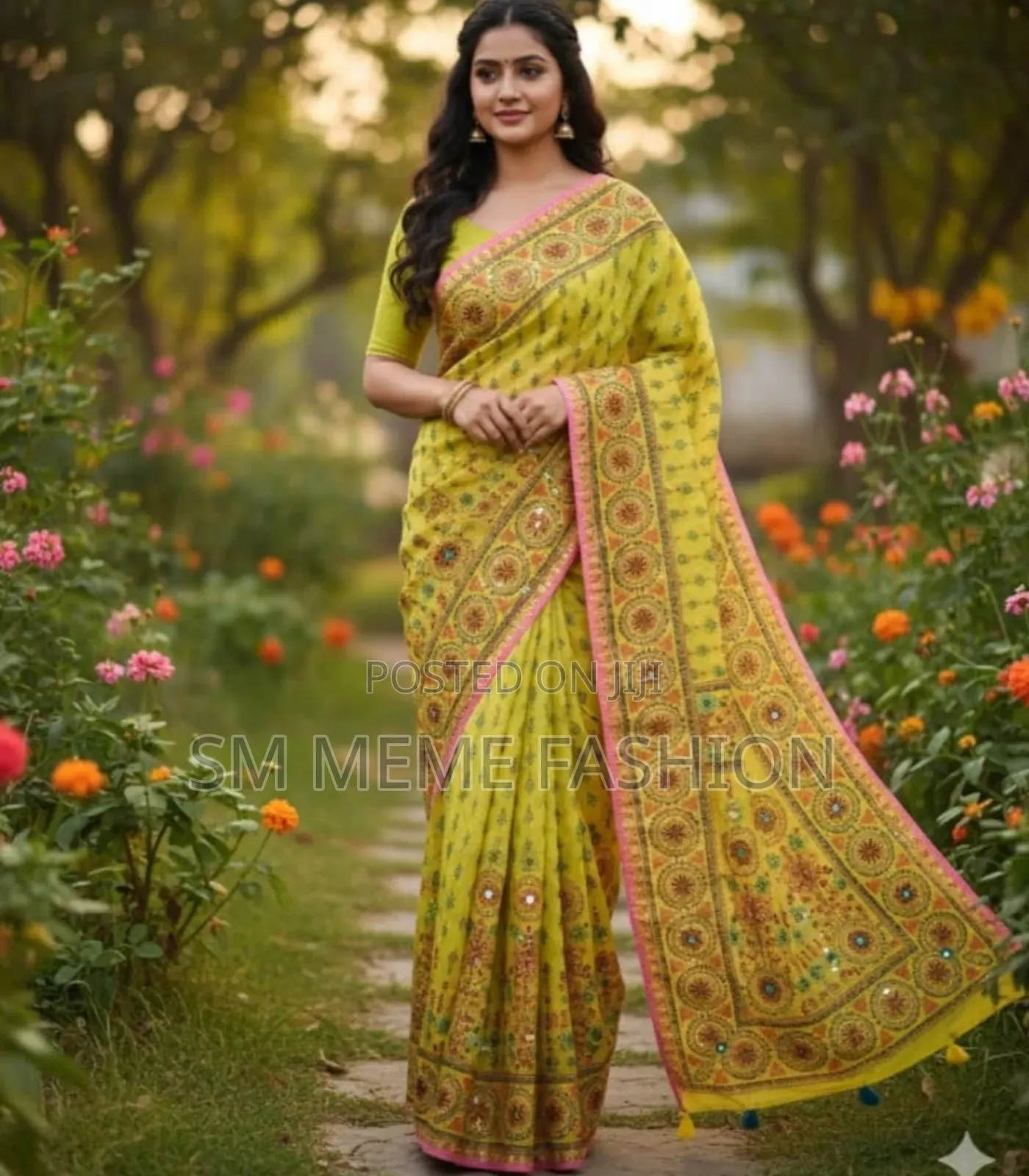Premium Silk Boutique Skin Print Saree