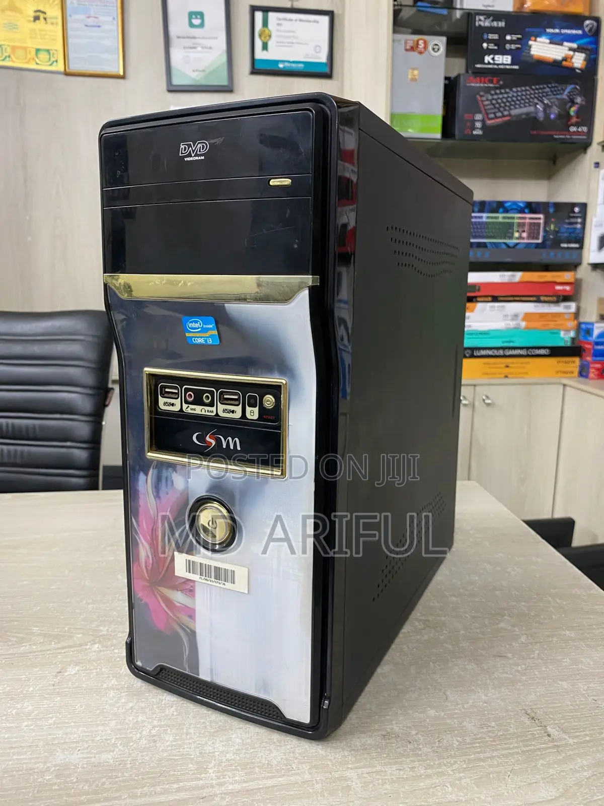 Desktop Pc Intel Core I3-2nd Gen-4gb Ram 500gb HDD-Graphic 2gb