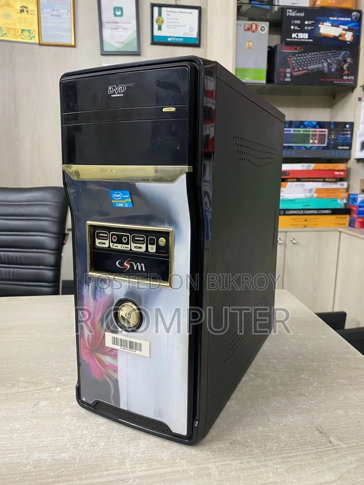 Desktop Pc Intel Core I3-2nd Gen-4gb Ram 500gb HDD-Graphic 2gb