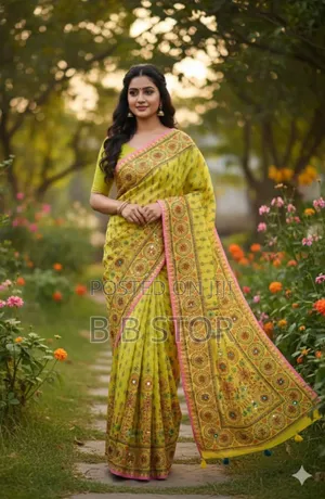 Premium Silk Boutique Skin Print Shari নতুন আপডেট