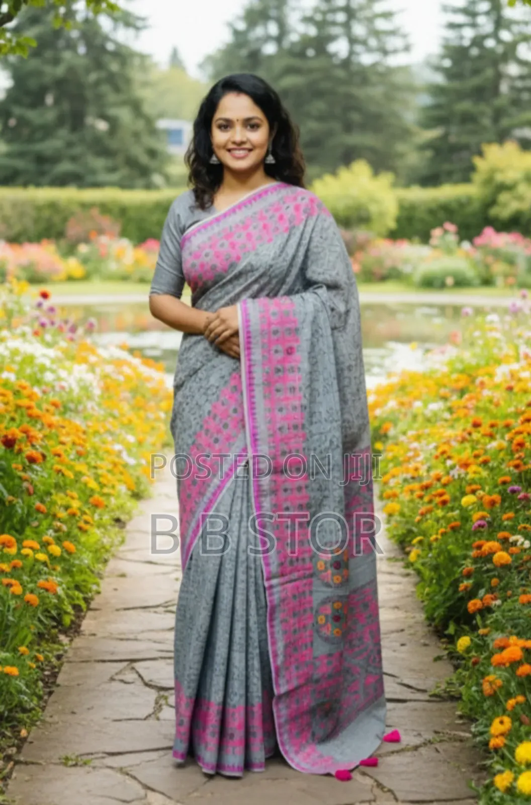 Premium Silk Boutique Skin Print Shari নতুন আপডেট