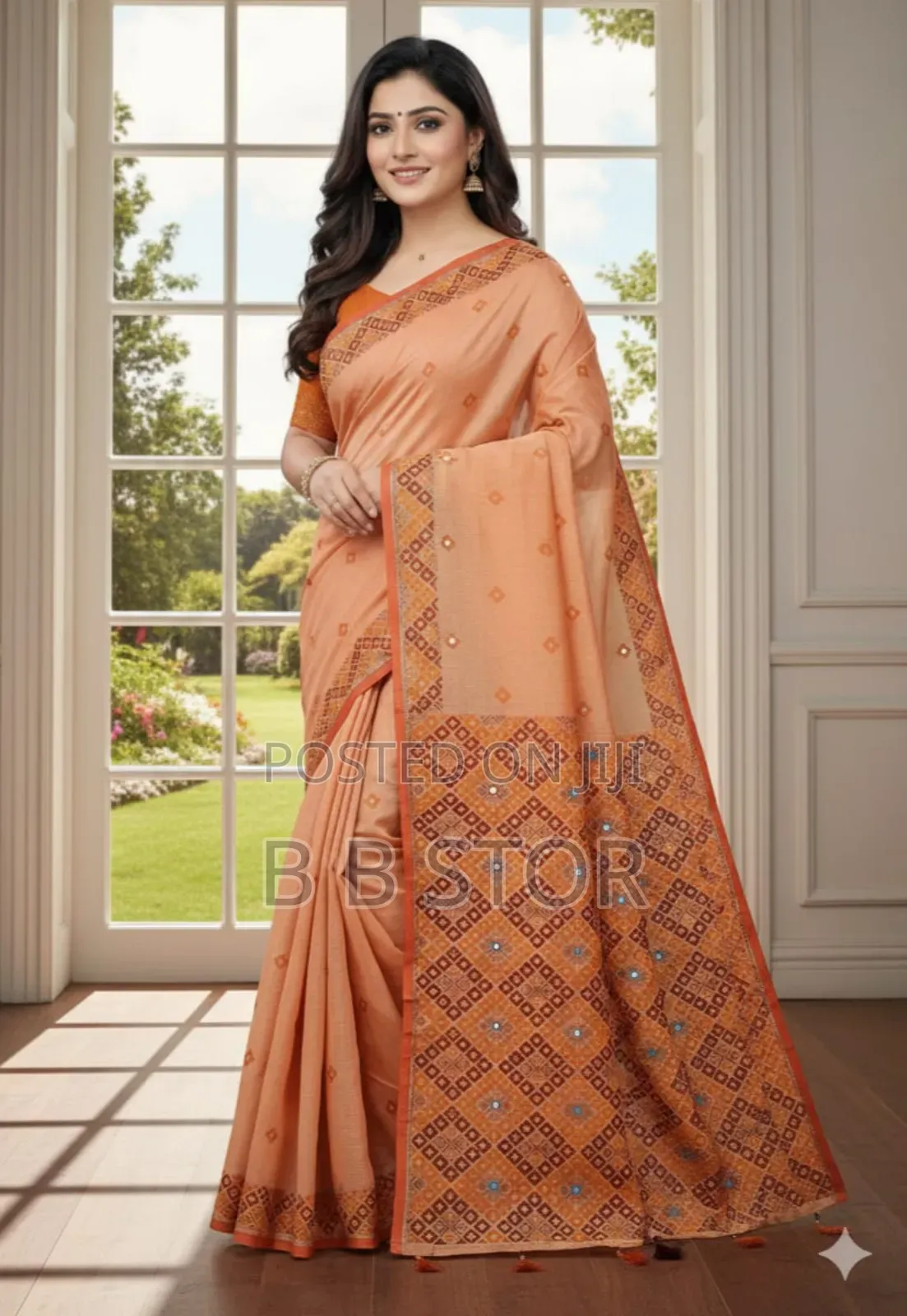 Premium Silk Boutique Skin Print Shari নতুন আপডেট