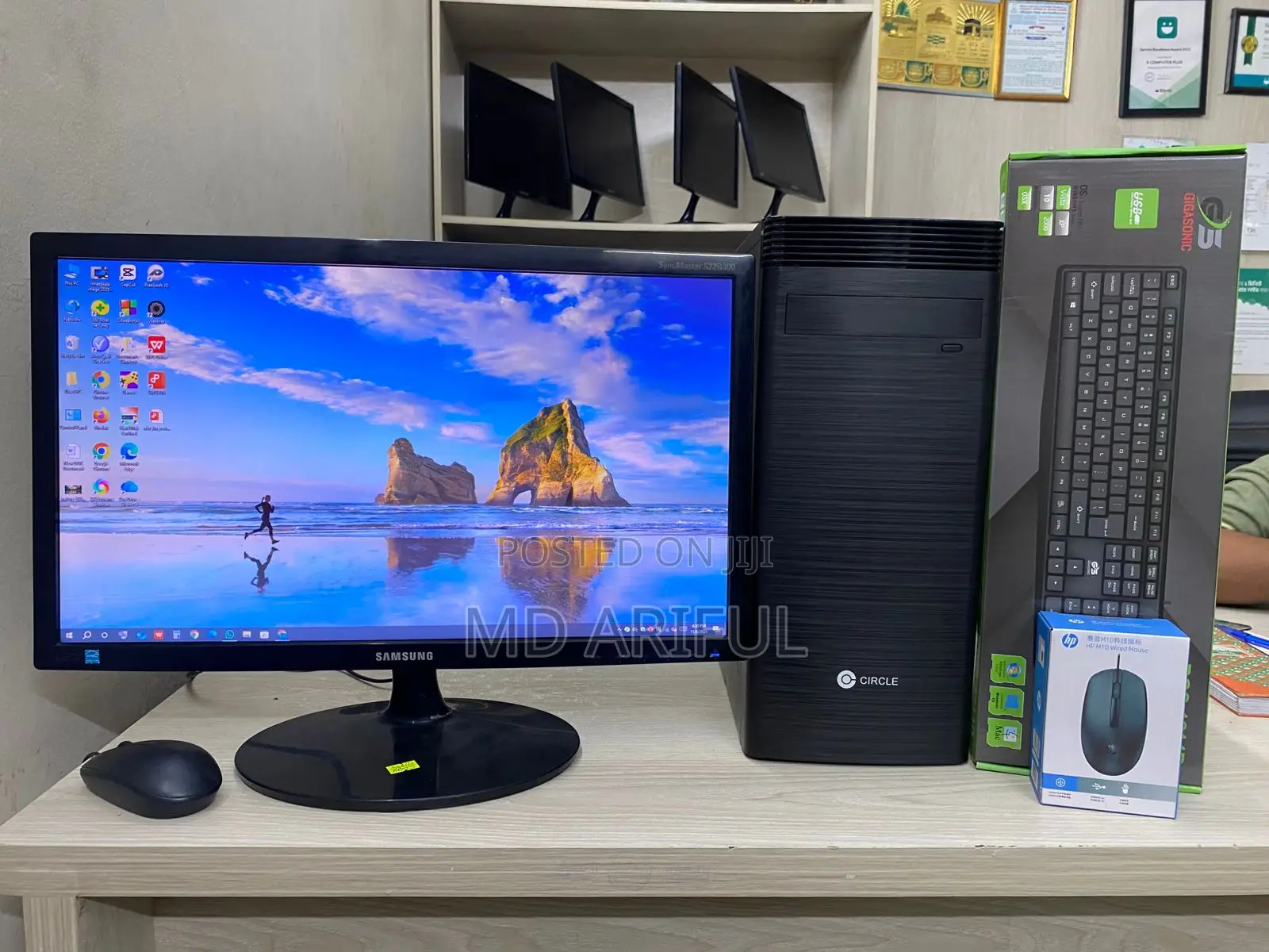 Desktop Computer 4GB Intel Core I3 SSD 256GB