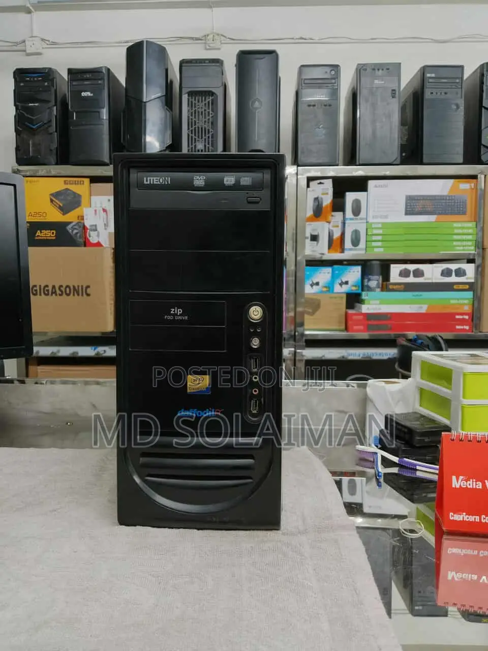 Desktop Computer 4GB Intel Core 2 Duo HDD 500GB