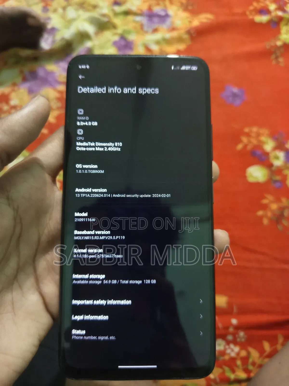 Xiaomi 11T 128 GB Black