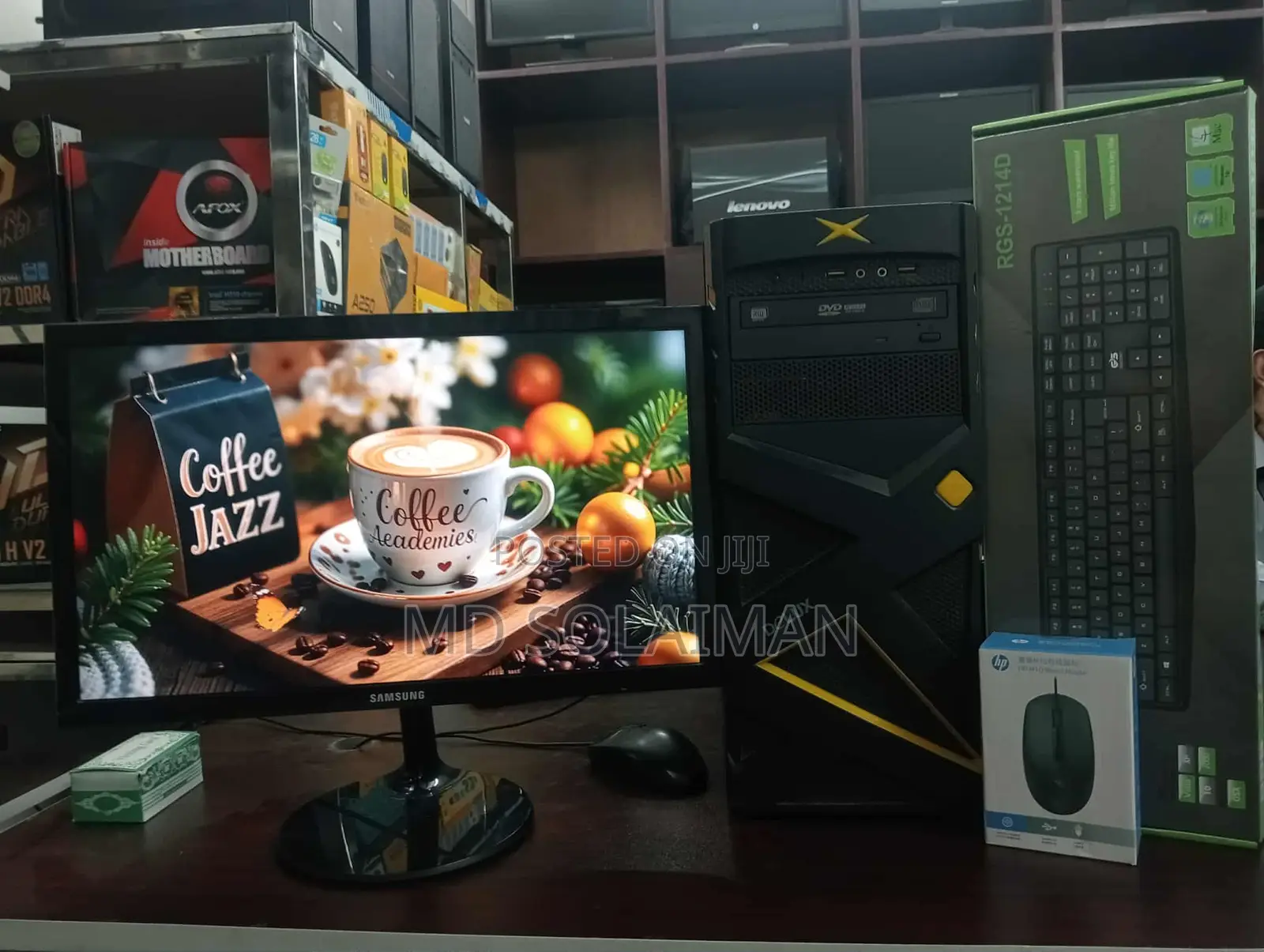 Desktop Computer 8GB Intel Core I3 SSD 128GB