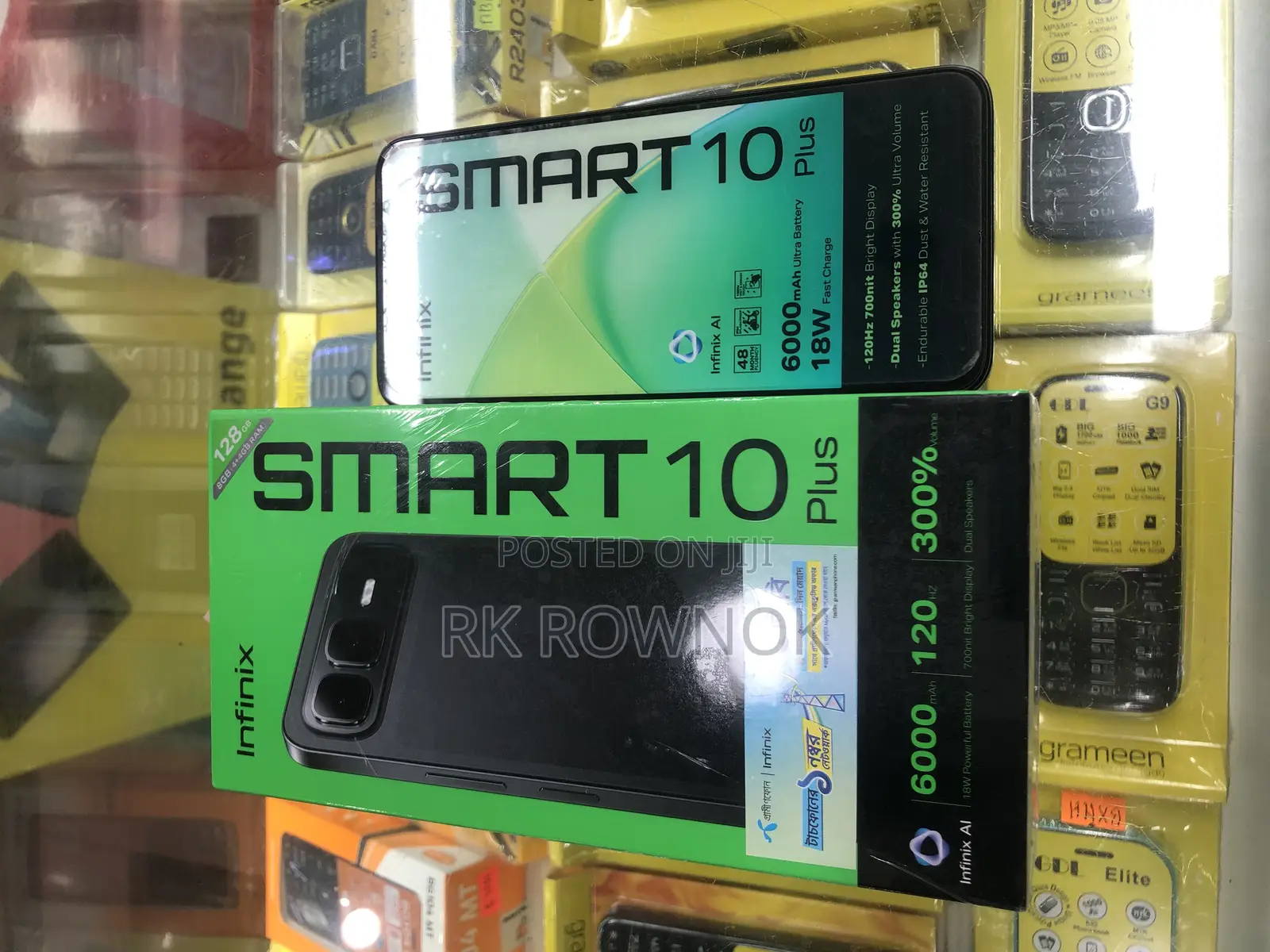 New Infinix Smart 10 Plus 128 GB Black