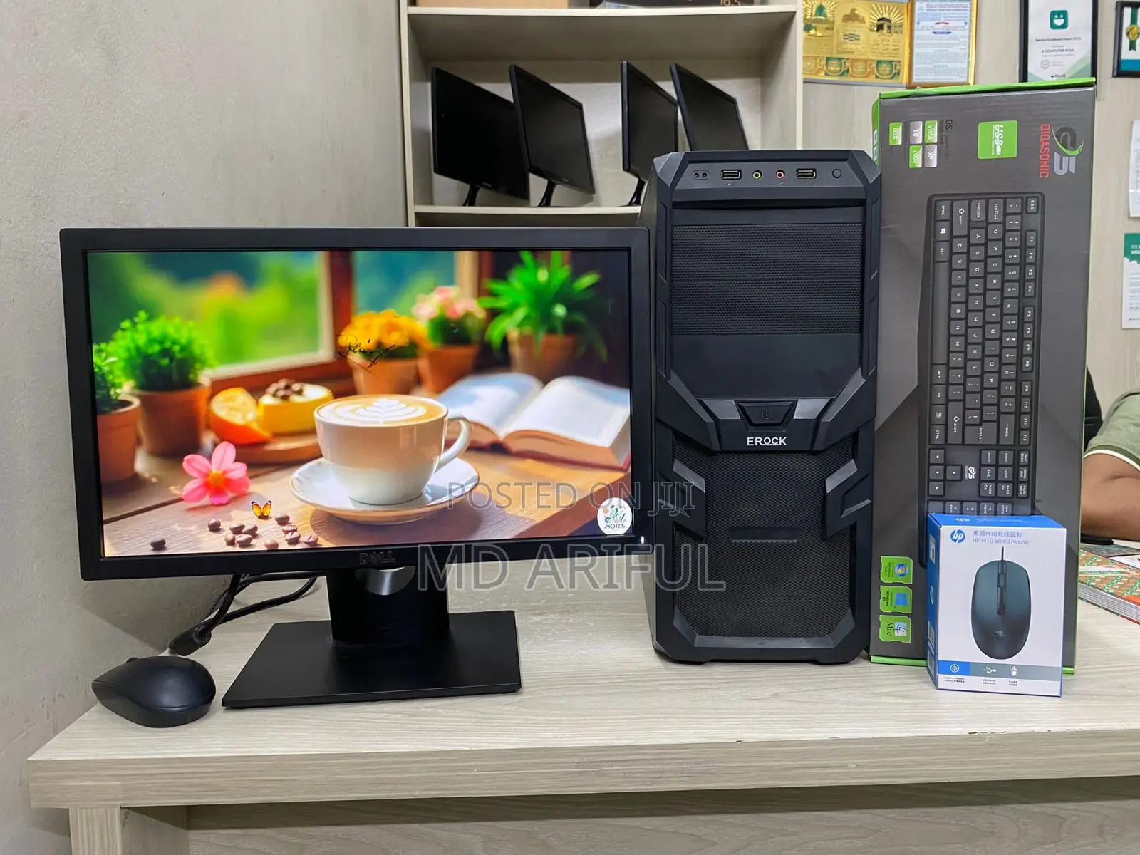 Desktop Computer 4GB Intel Core I3 SSD 128GB