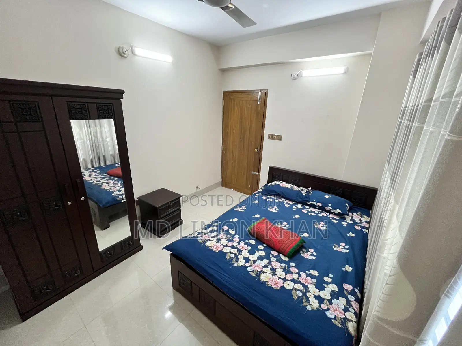 Furnished 4bdrm Apartment in Bangladesh, Aftab Nagar for Rent