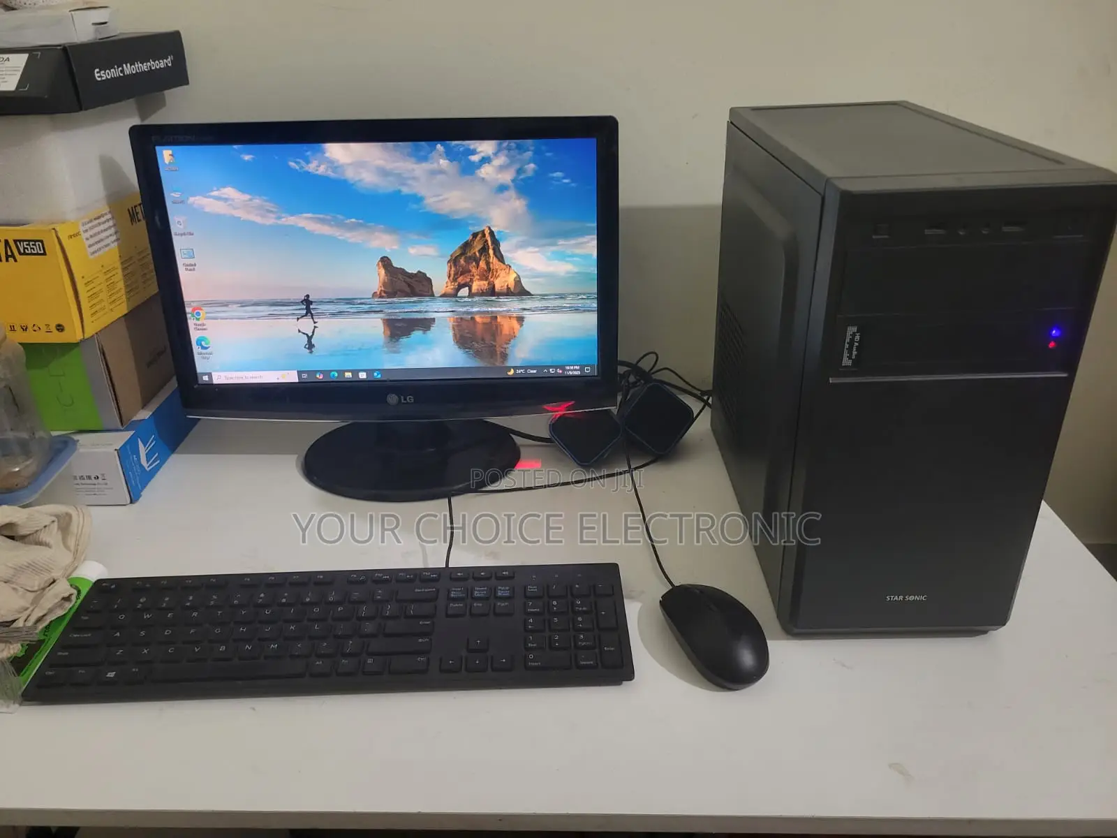 Desktop Computer 8GB Intel Core I3 SSD 128GB