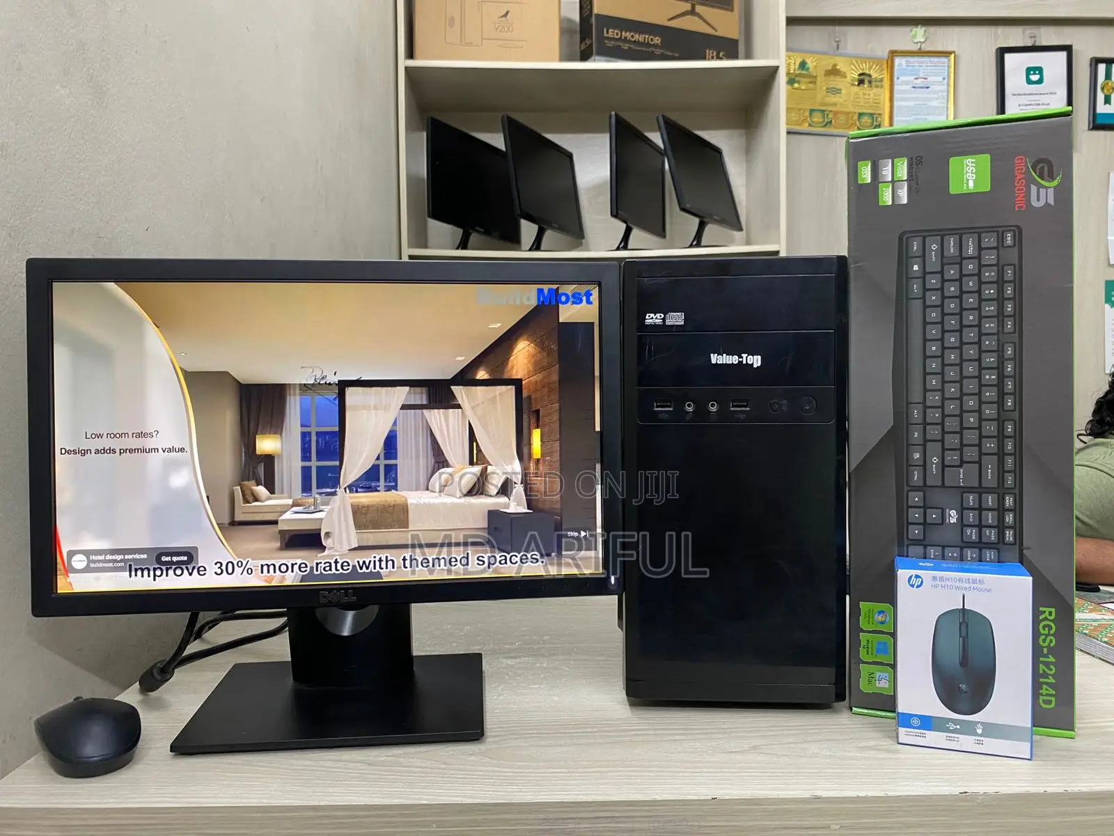 Desktop Computer 8GB Intel Core I3 SSD 256GB