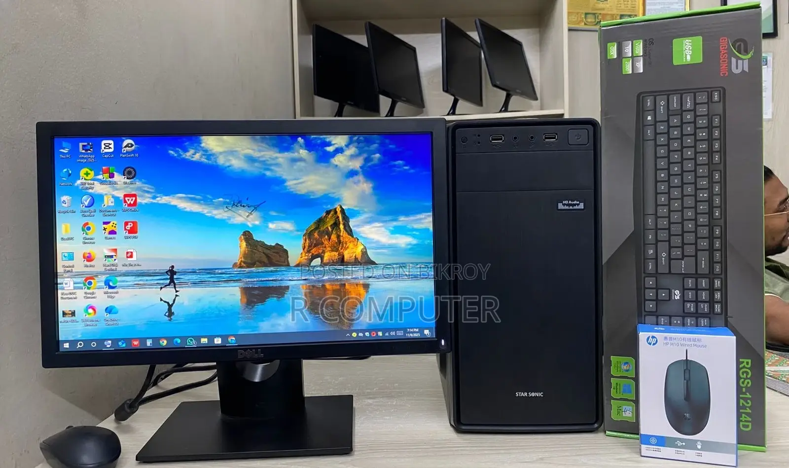 Desktop Computer 8GB Intel Core i5 SSD 256GB