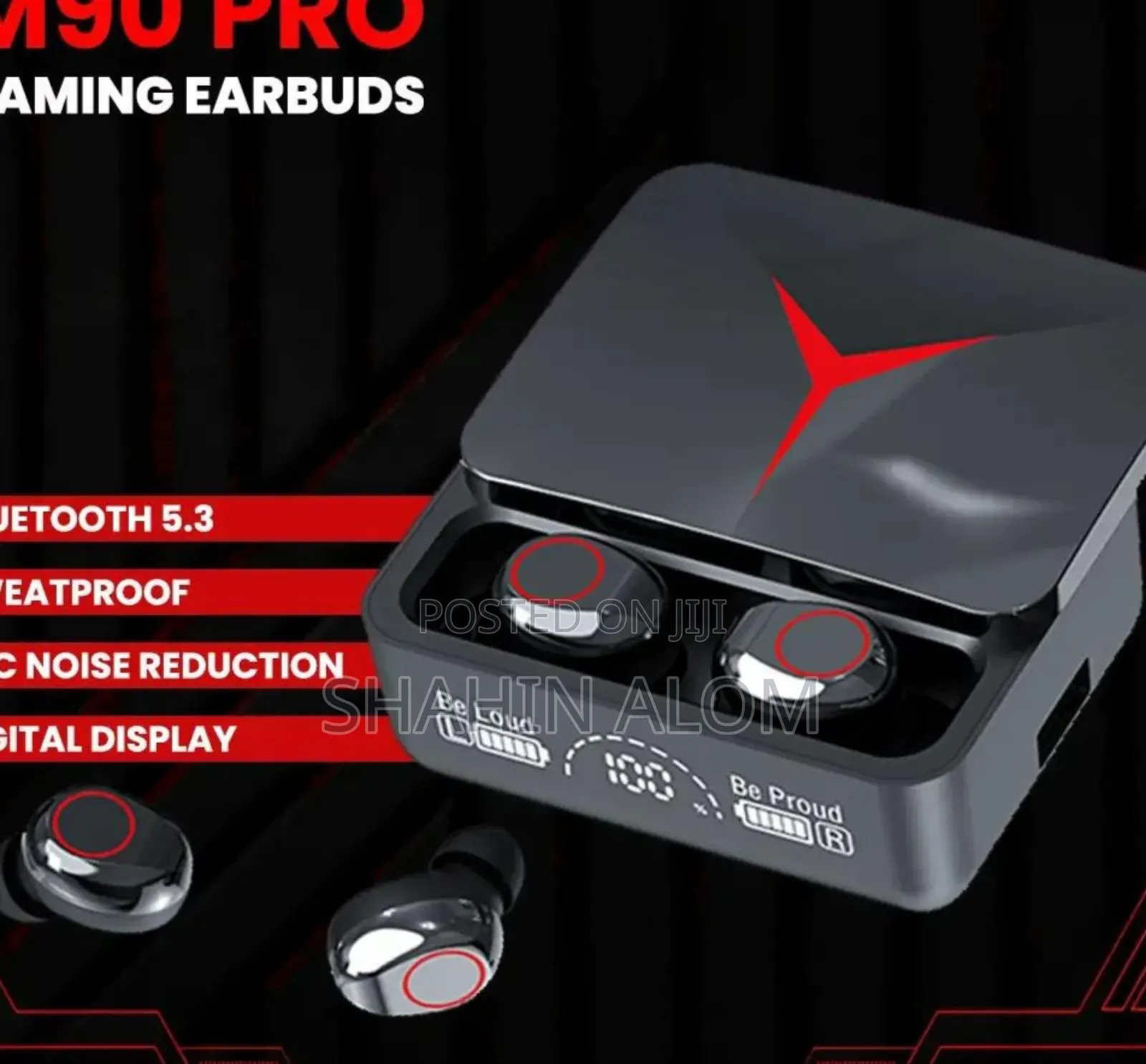 M90 Pro TWS Earphones Hd Voice Noise Cancelling Earbuds