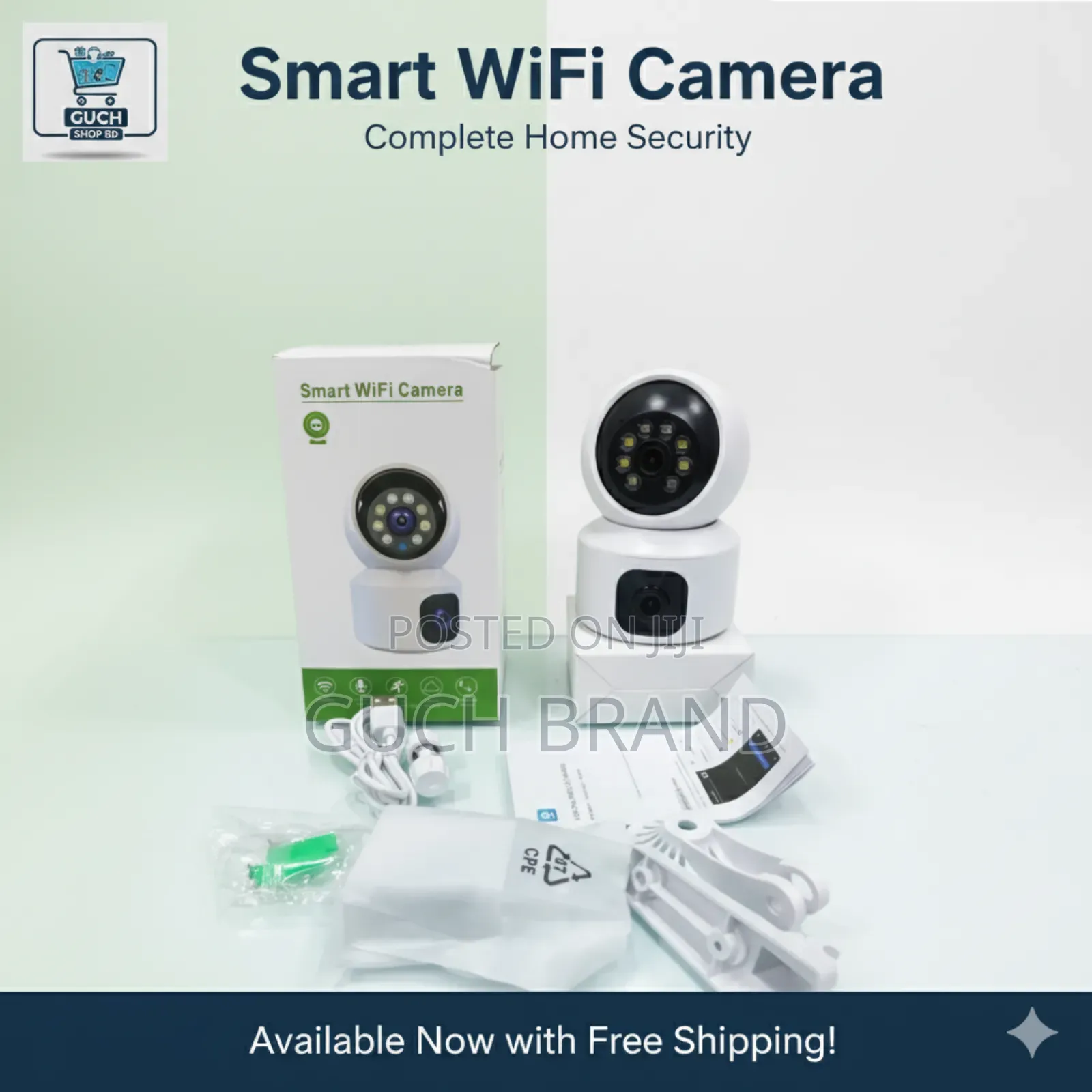 Dual Lens V380 Pro 4mp Wifi Ip Camera Sq01 1080p Hd Wireless 360