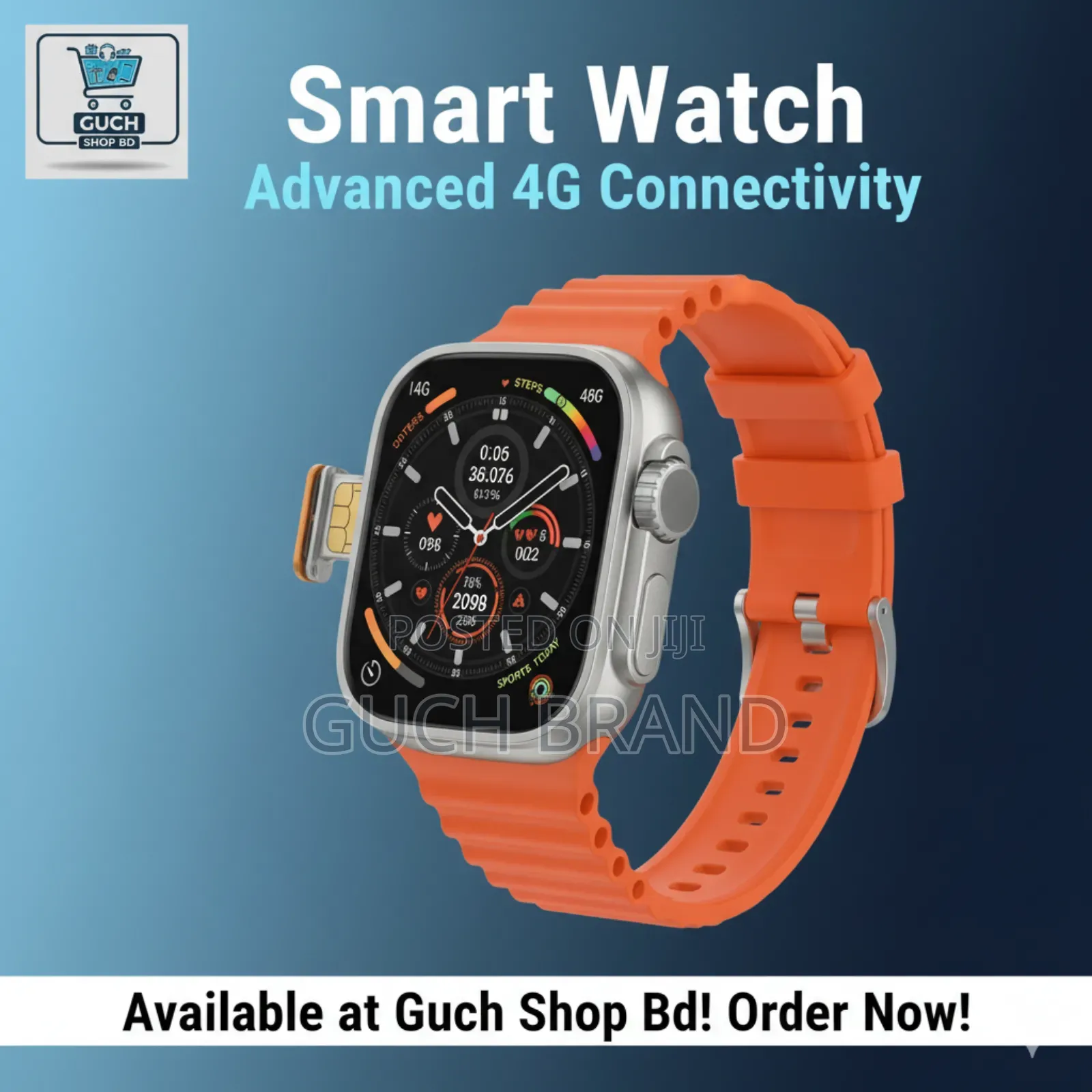 S8 Ultra Android Smartwatch 4g Edition 1/16 Gb
S8 Ultra Android