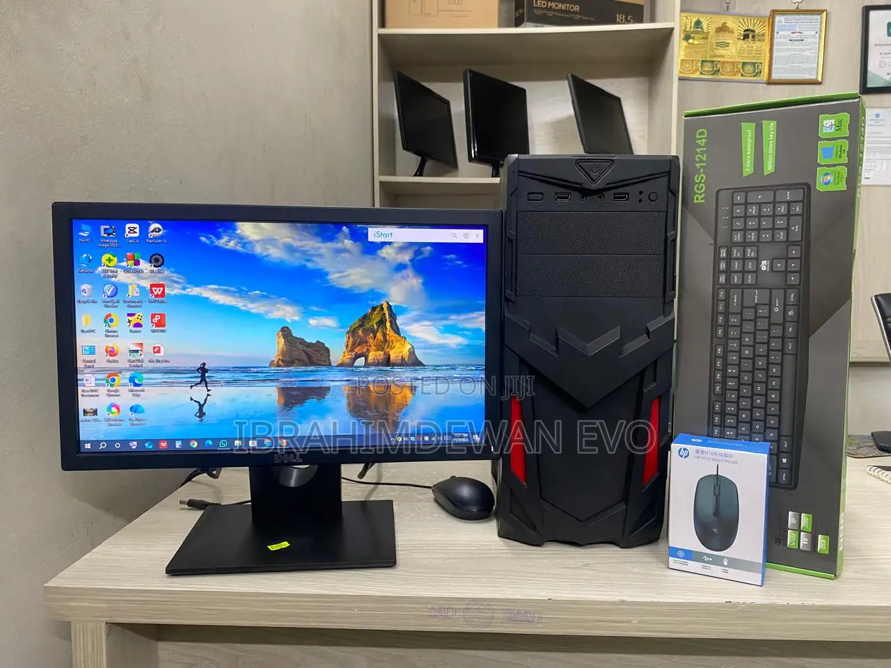 Desktop Computer Asus 8GB Intel Core I3 SSD 128GB