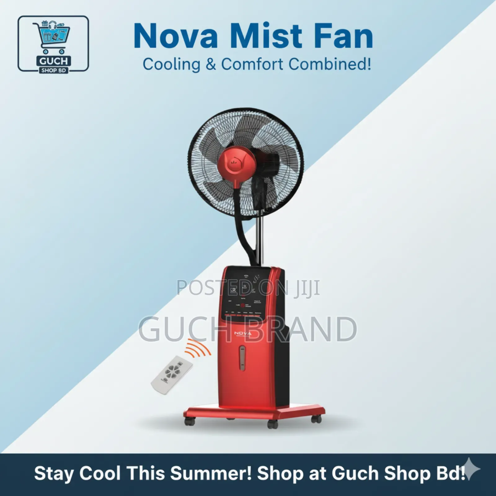 Nova Mist Fan Nv 3066 Ac Dc 16