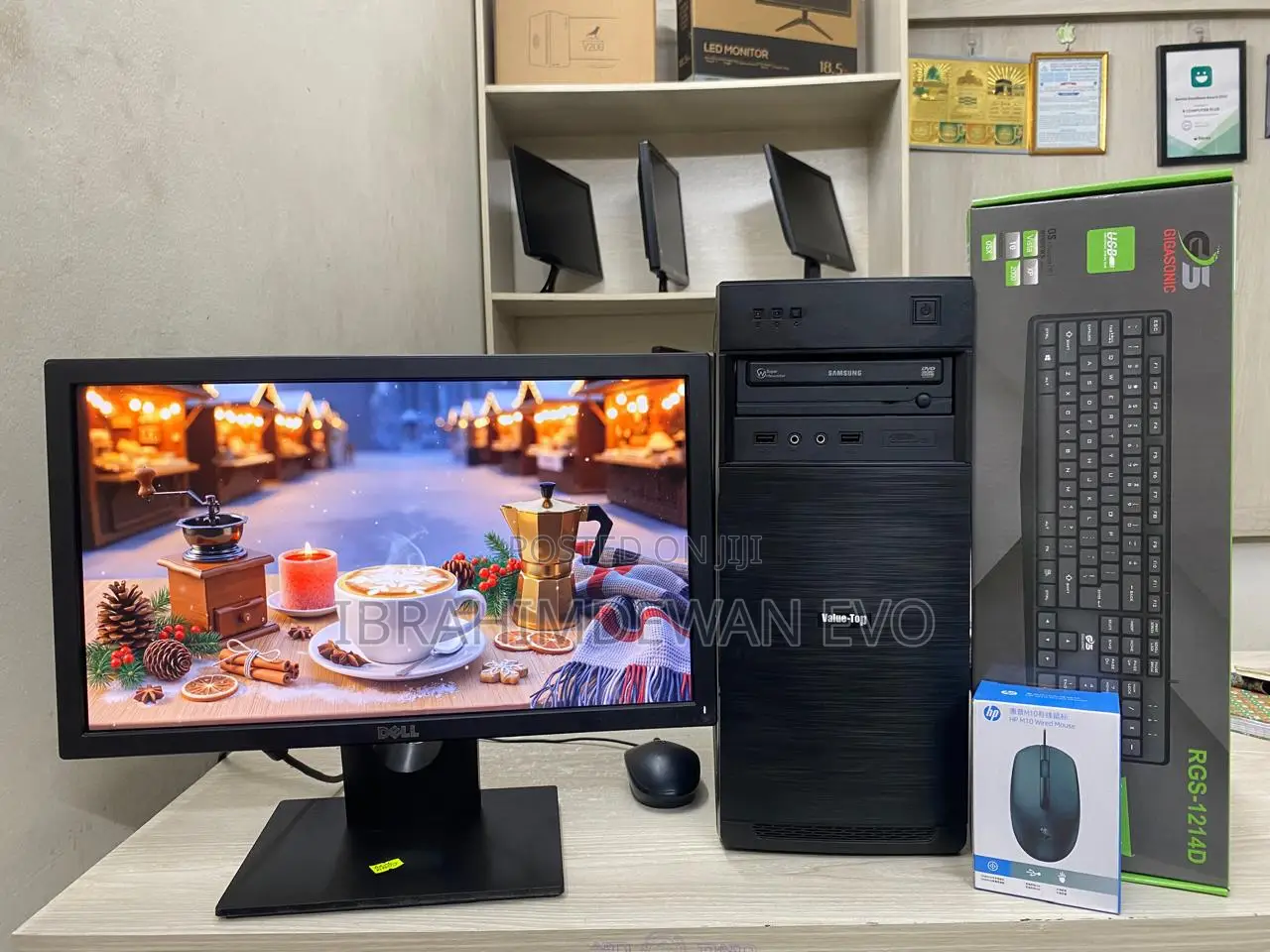 Desktop Computer MSI Nightblade MIB 8GB Intel Core I5 SSD 128GB