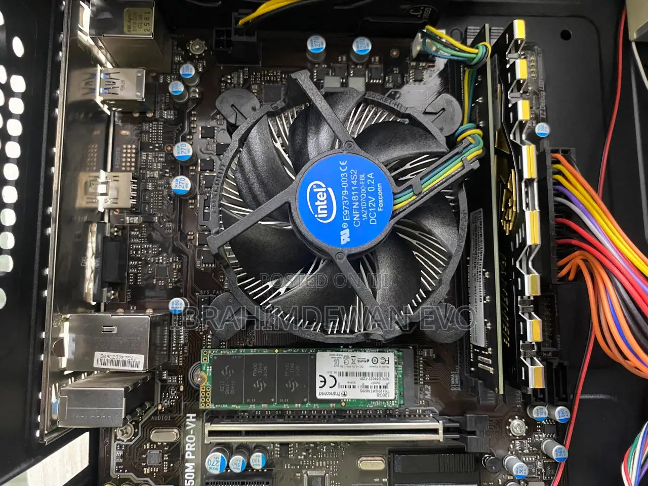 Desktop Computer MSI Nightblade MIB 8GB Intel Core I5 SSD 128GB