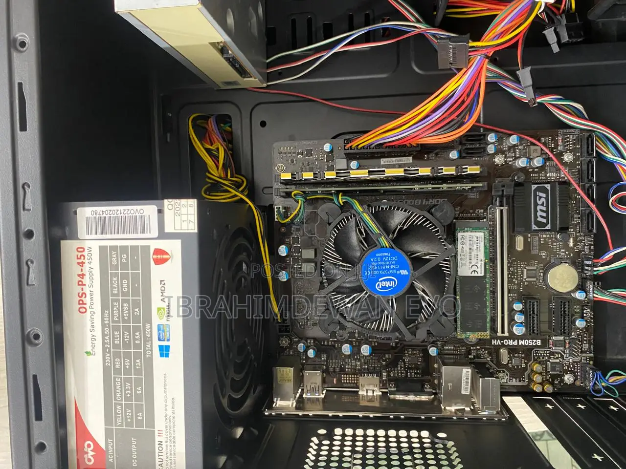 Desktop Computer MSI Nightblade MIB 8GB Intel Core I5 SSD 128GB